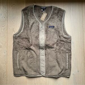 Patagonia Taupe Fleece Vest